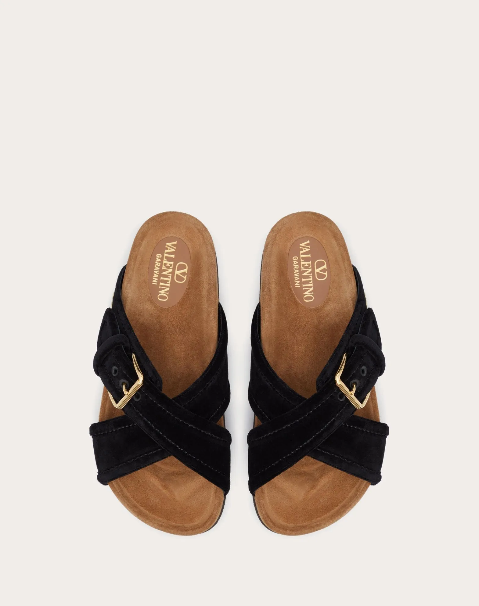 Fussfriend Velvet Slide Sandal 30mm