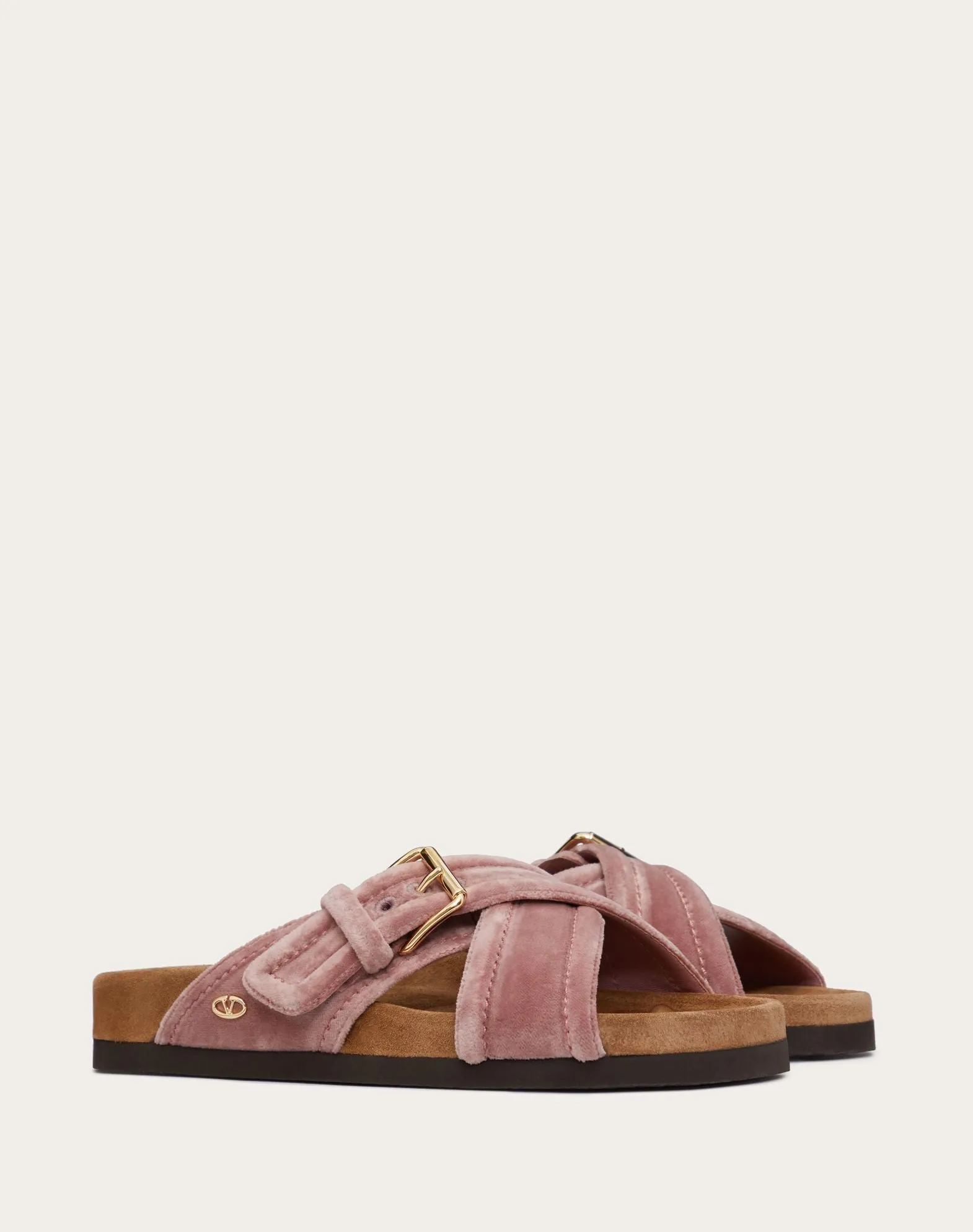 Fussfriend Velvet Slide Sandal 30mm