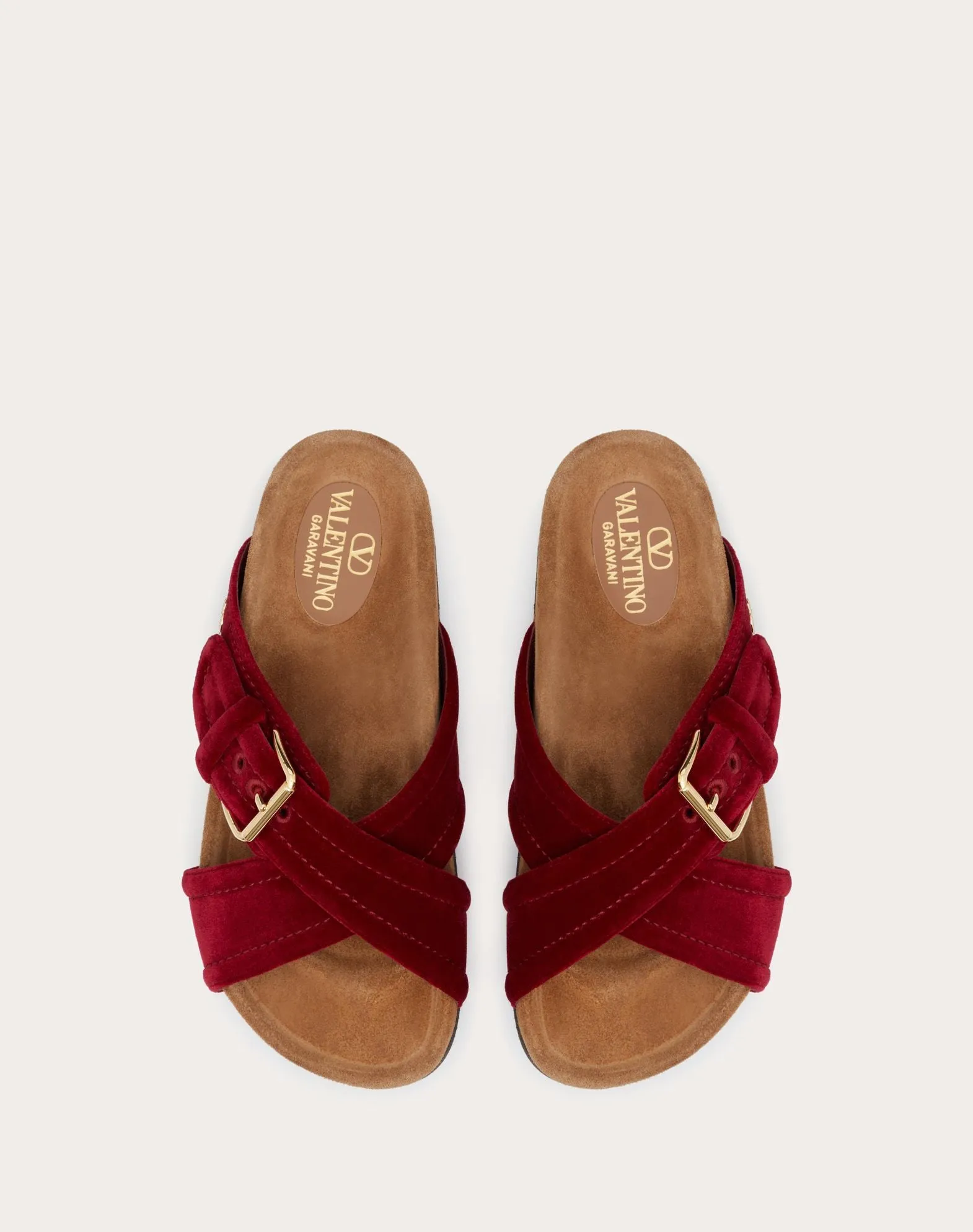 Fussfriend Velvet Slide Sandal 30mm