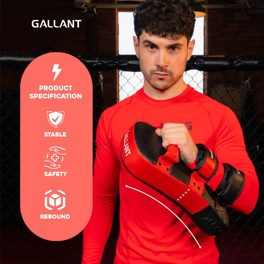 Gallant Heritage Thai Kick Pad - Thai Boxing Pads