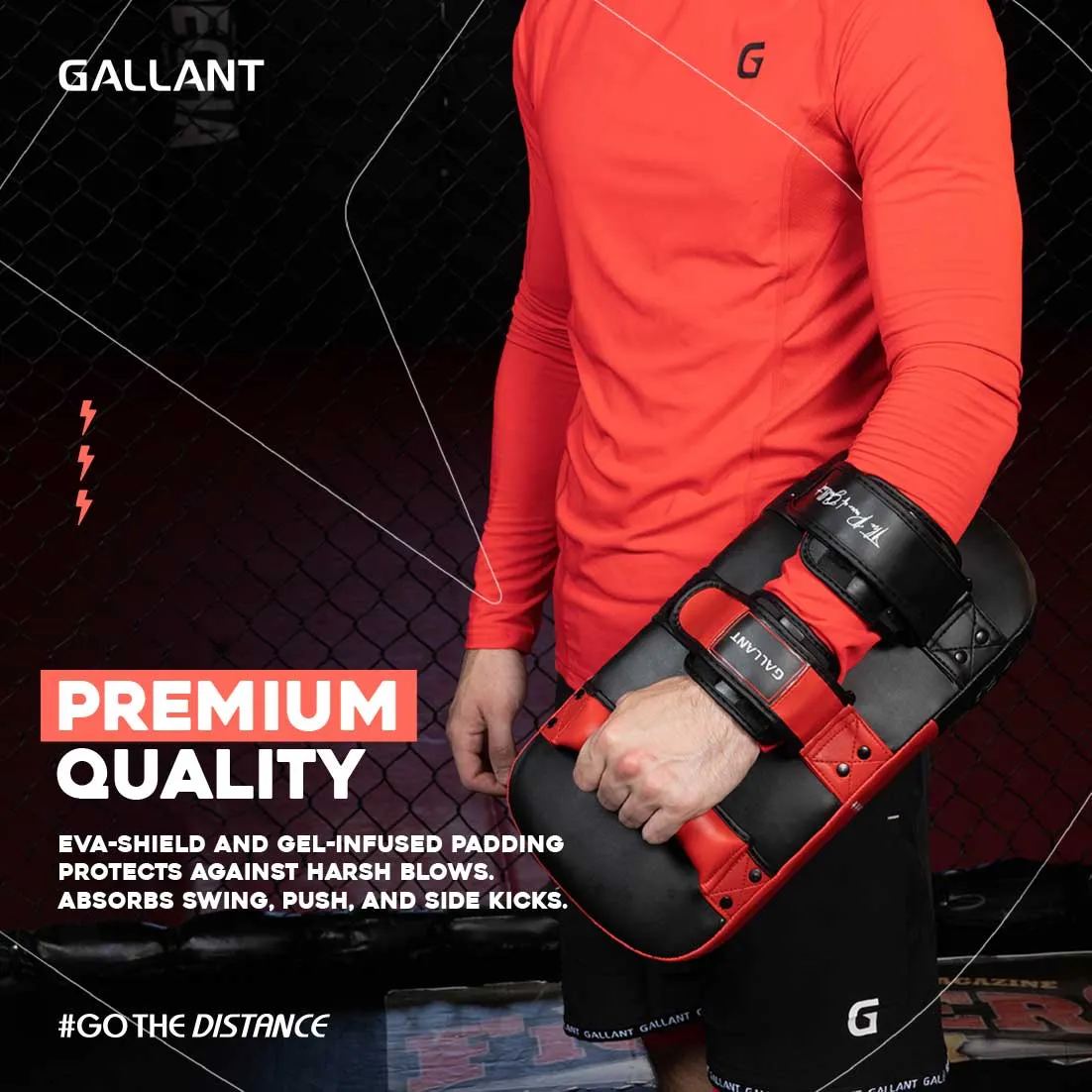 Gallant Heritage Thai Kick Pad - Thai Boxing Pads