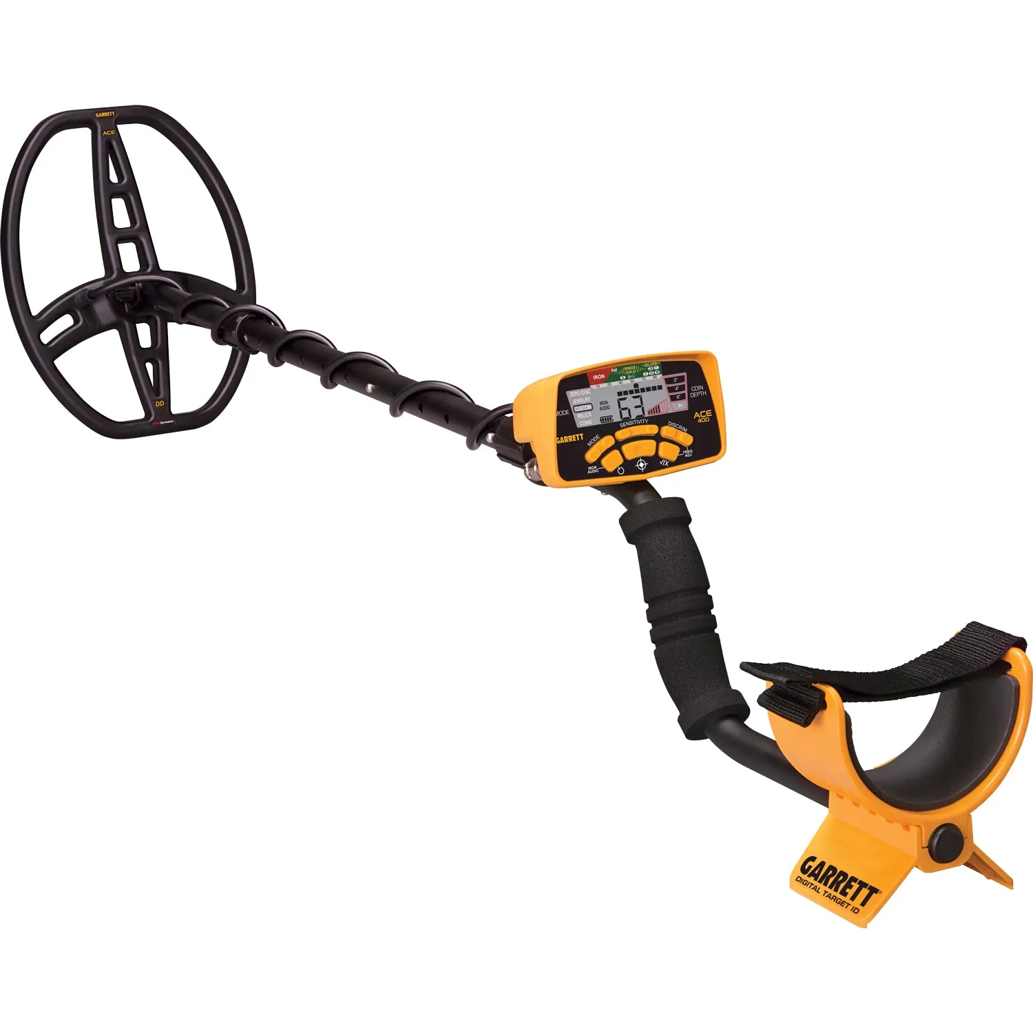 Garrett ACE 400 Metal Detector w/ Z-Lynk Wireless Audio System & Pro Pointer AT