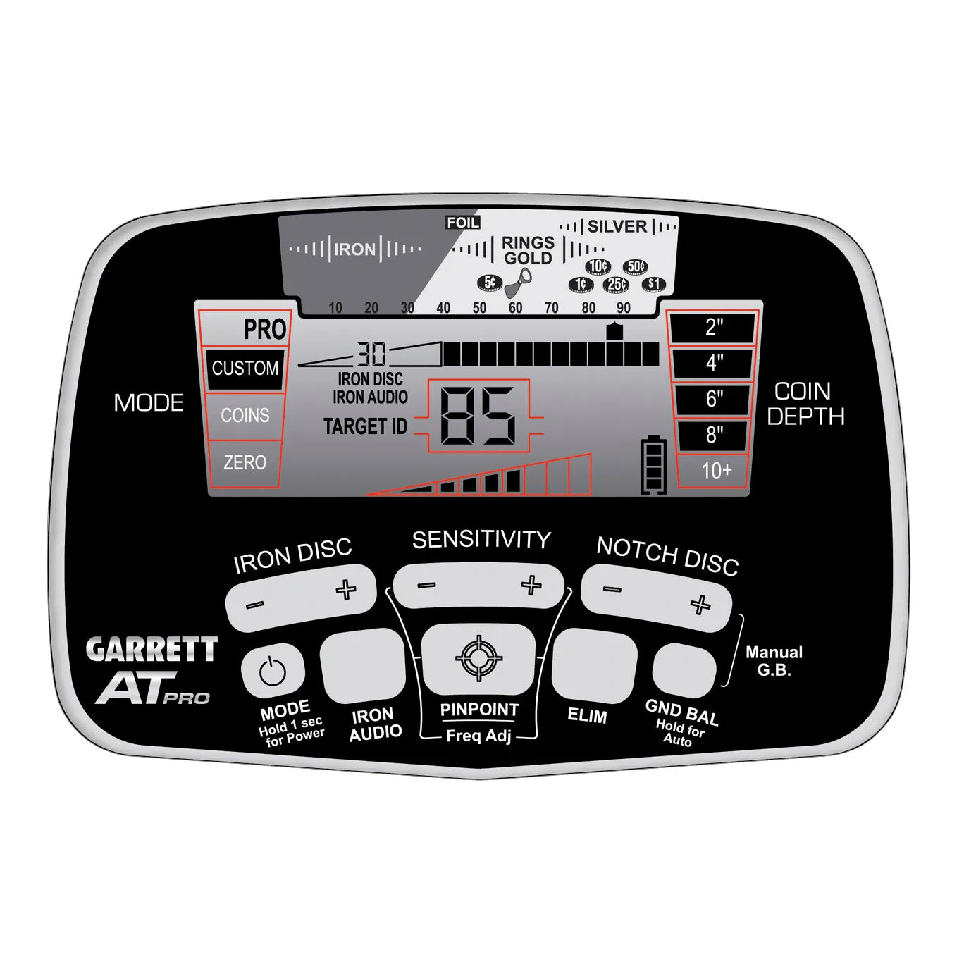 Garrett AT Pro Waterproof Metal Detector with ProPointer II and Bonus Pack