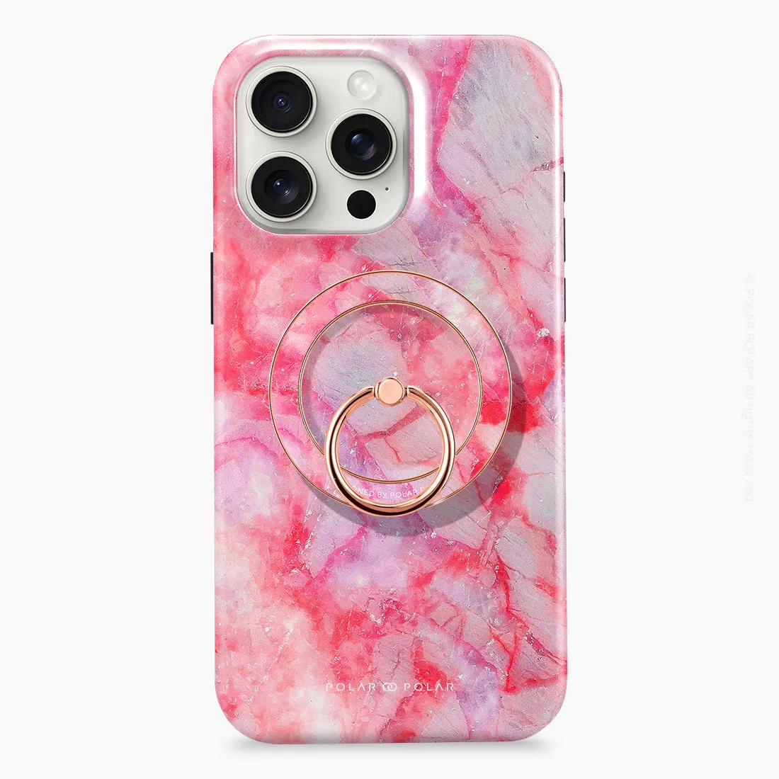 Gloaming Island - Rose Gold MagSafe Phone Grip and Ring Holder Stand