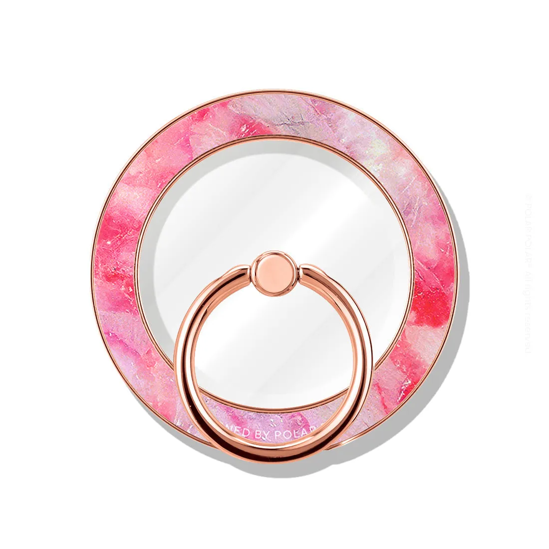 Gloaming Island - Rose Gold MagSafe Phone Grip and Ring Holder Stand