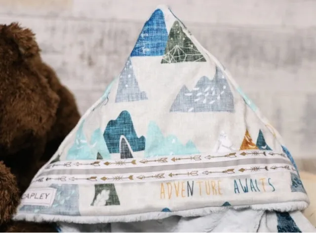 Grant the first multi functional baby blanket