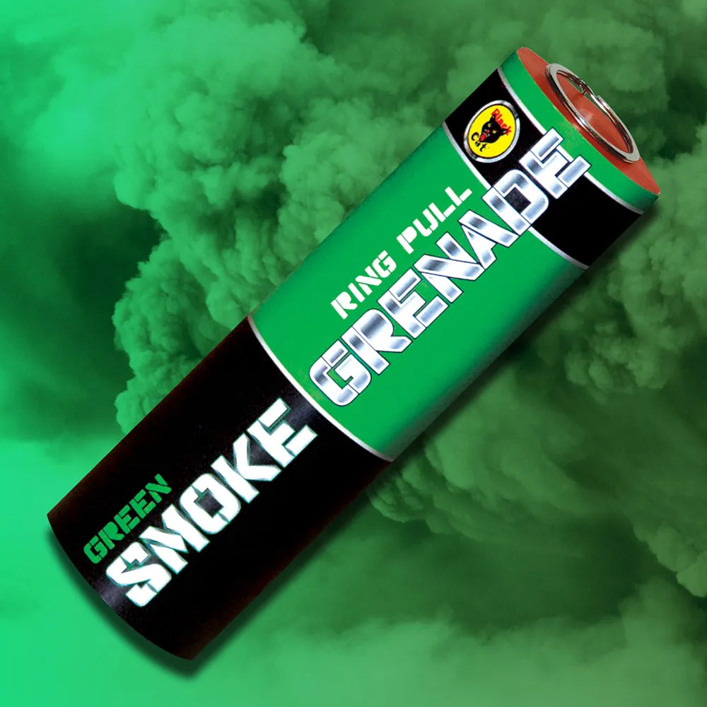 Green Smoke Bomb