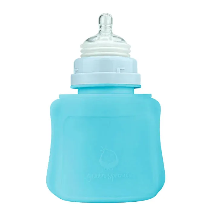 Green Sprouts Silicone and Sprout Ware® Baby Pocket - Aqua 0M 