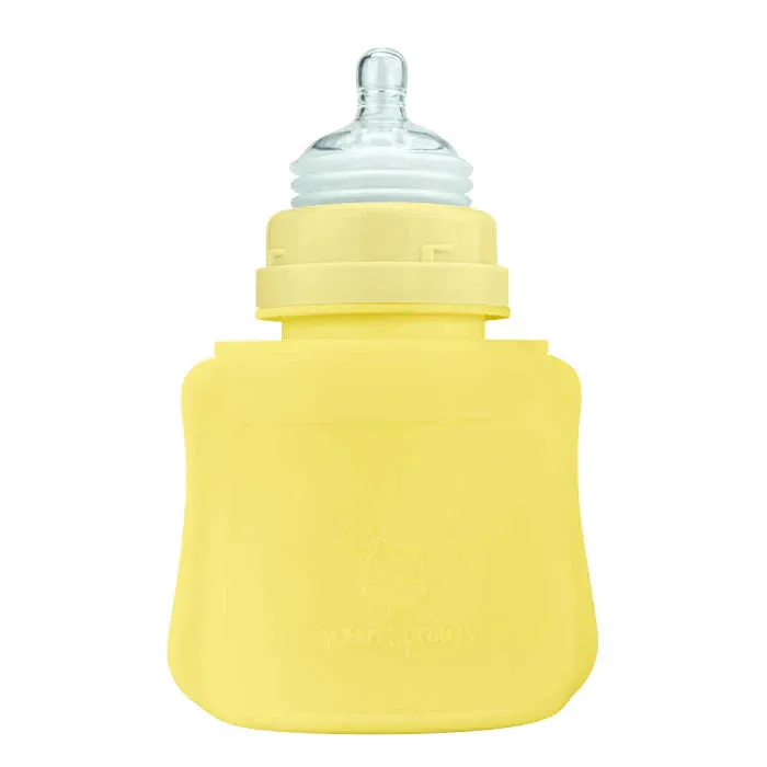 Green Sprouts Silicone and Sprout Ware® Baby Pocket - Yellow 0M 