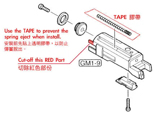 Guarder Aluminum Slide for MARUI HI-CAPA 4.3 (Dual Ver.)