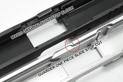 Guarder Stainless CNC Slide for MARUI G19 Gen3 (Metallic Silver)