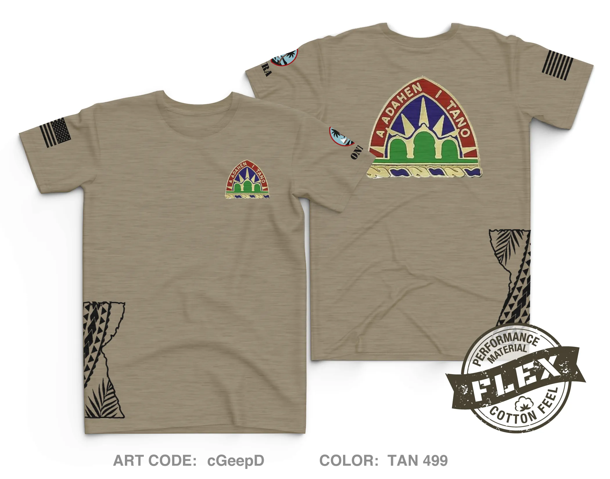 GUARNG Element Core Men's SS Flex Performance Tee - cGeepD