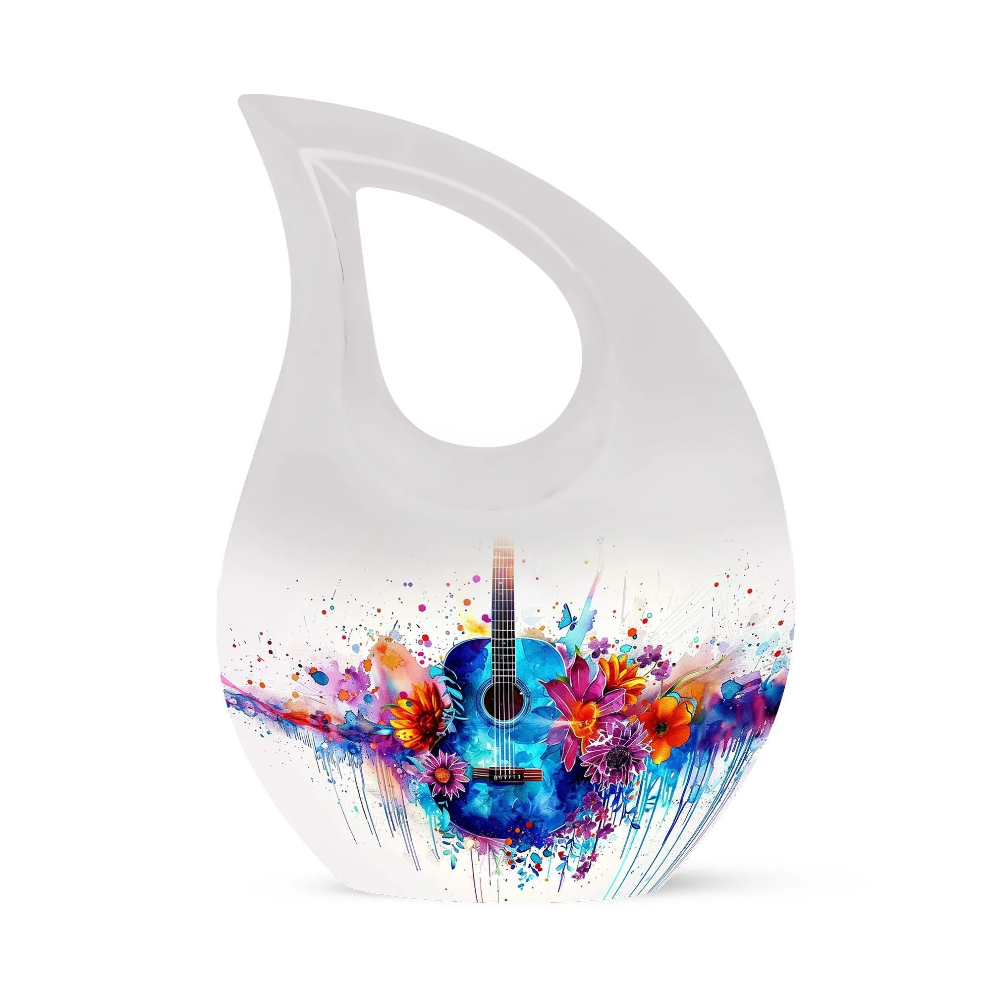 Guitar Urn Tribute: Cherished Memorial for Undying Melodies