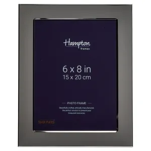 Hampton Frame 6x8 Woburn Silver Plate