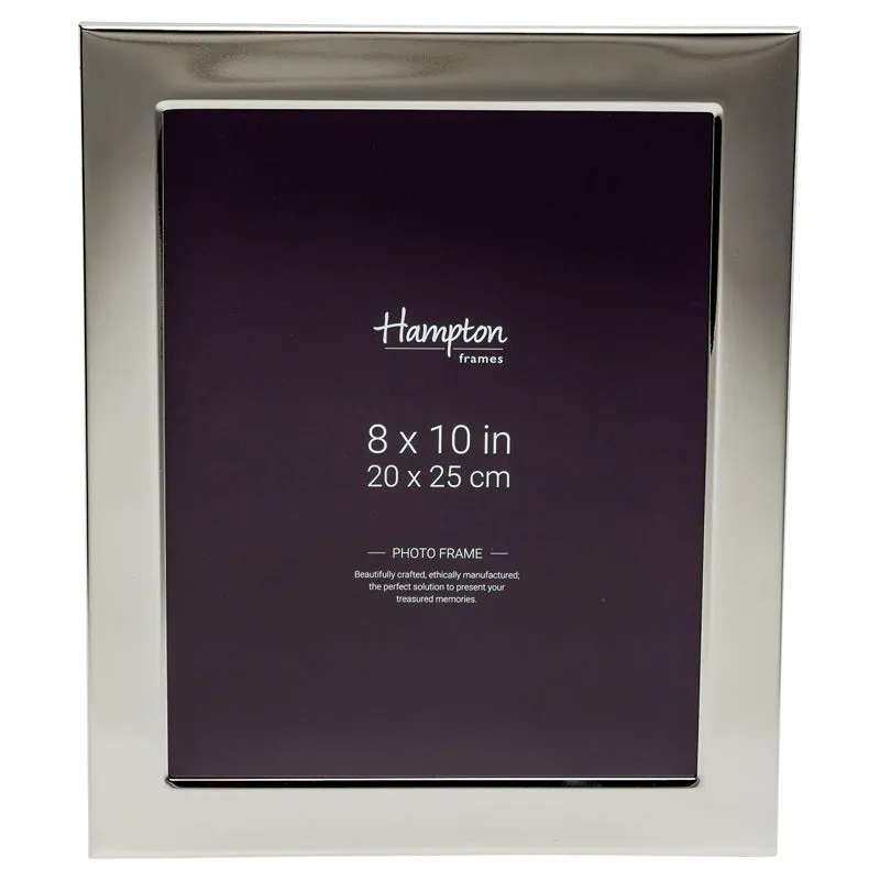 Hampton Frame 8x10 Woburn Silver Plate