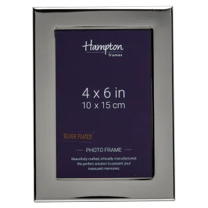 Hampton Frames 4x6 Woburn Silver Plate