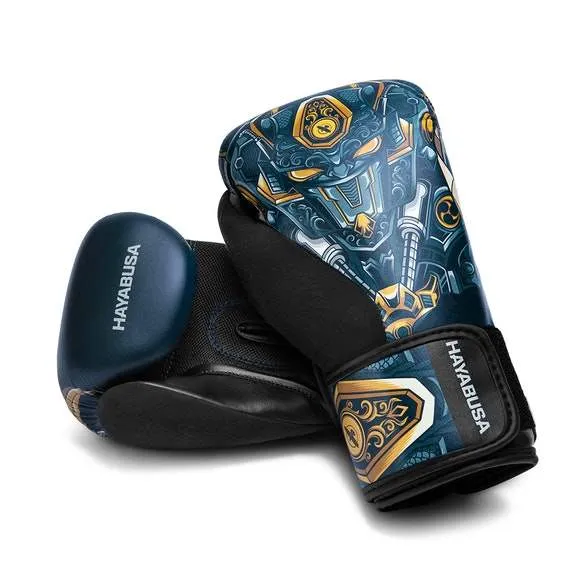 Hayabusa® S4 Youth Graphic Boxing Gloves -  Blue Robot
