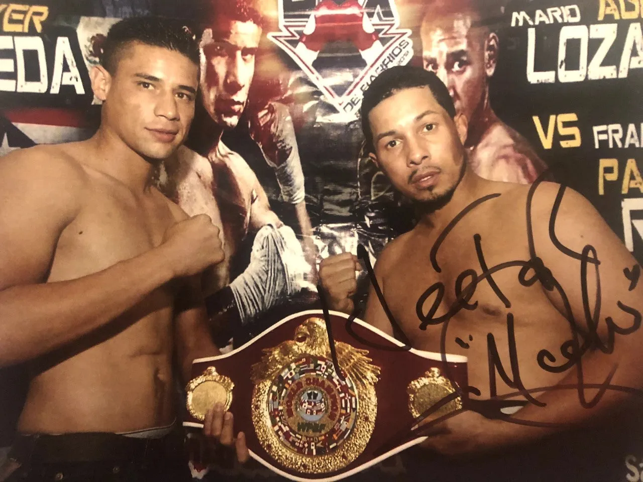 Hector "Machito" Camacho jr. Signed autographed 8x10 Boxing Photo