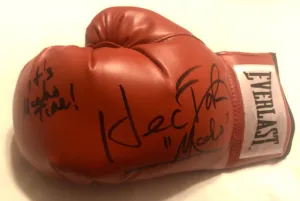 Hector "Machito" Camacho jr. Signed autographed Everlast Boxing Glove