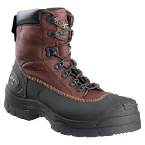 Honeywell 65 Series Safety Footwear, Size 7.5; Leather Lining, 65394-BRN-075