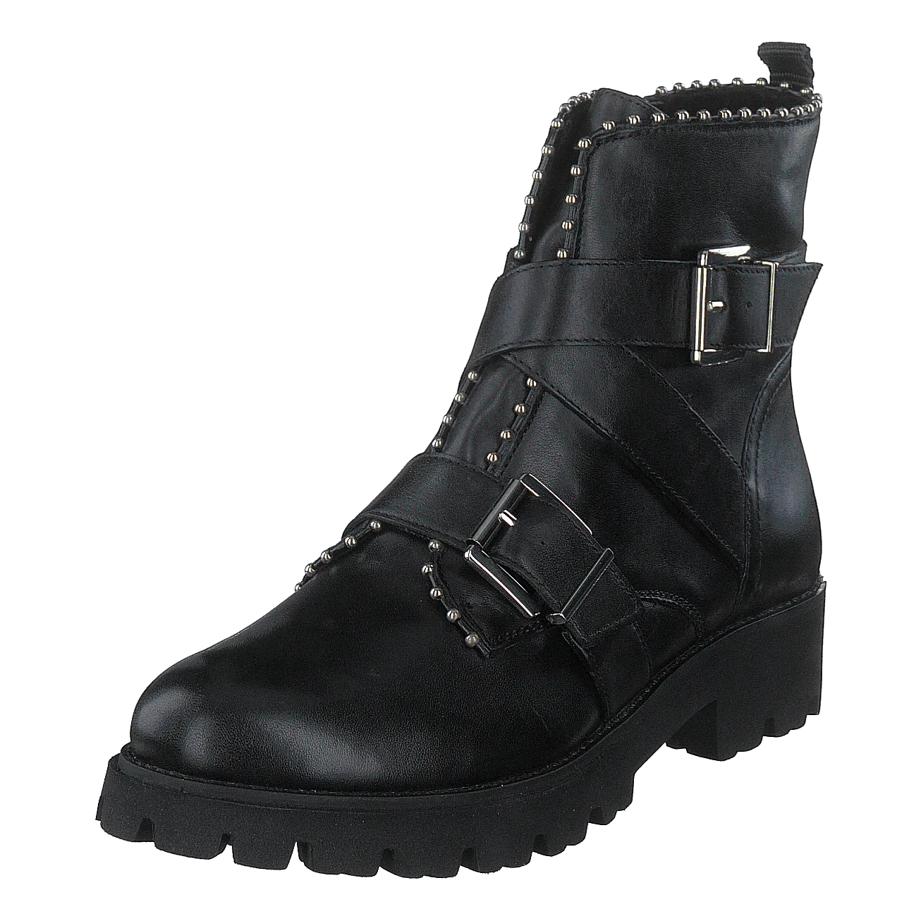 Hoofy Black Leather