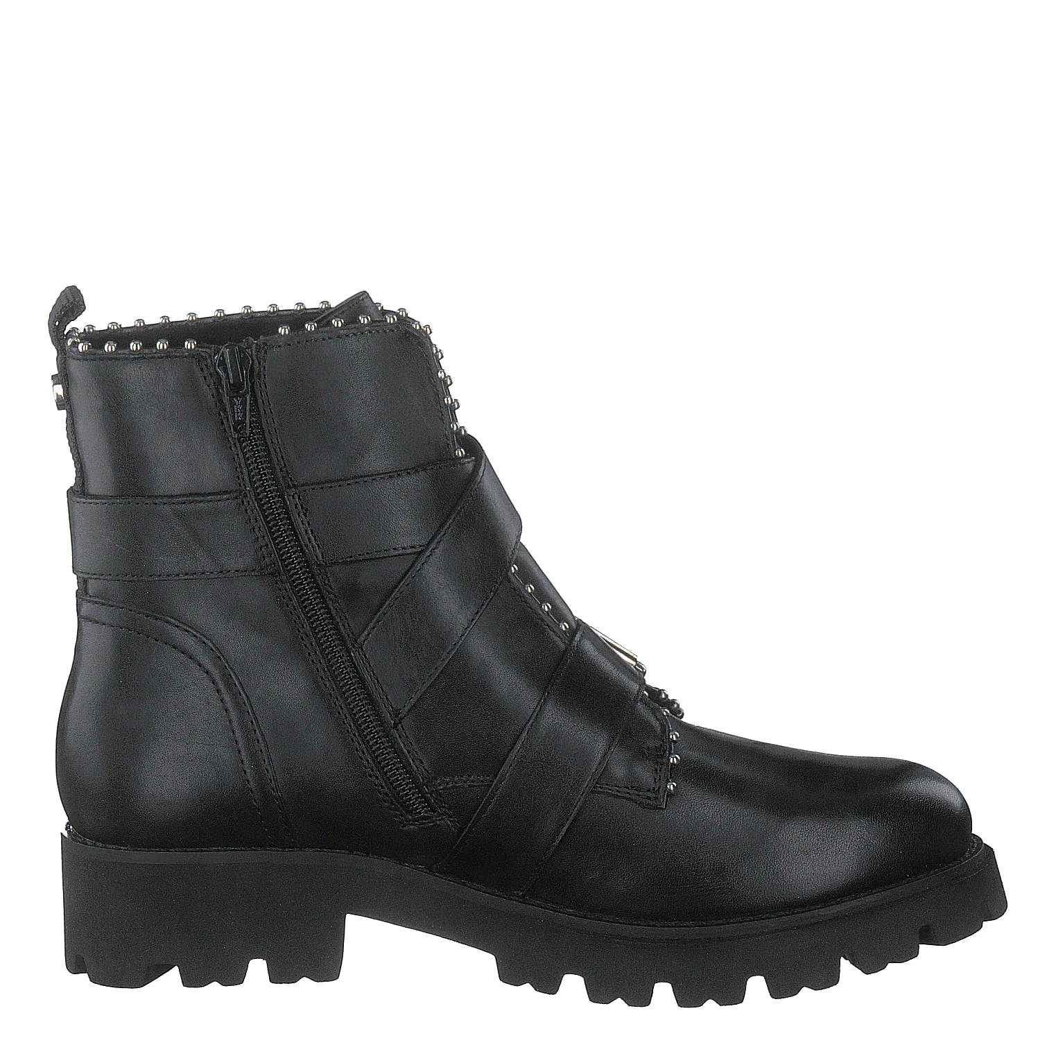 Hoofy Black Leather