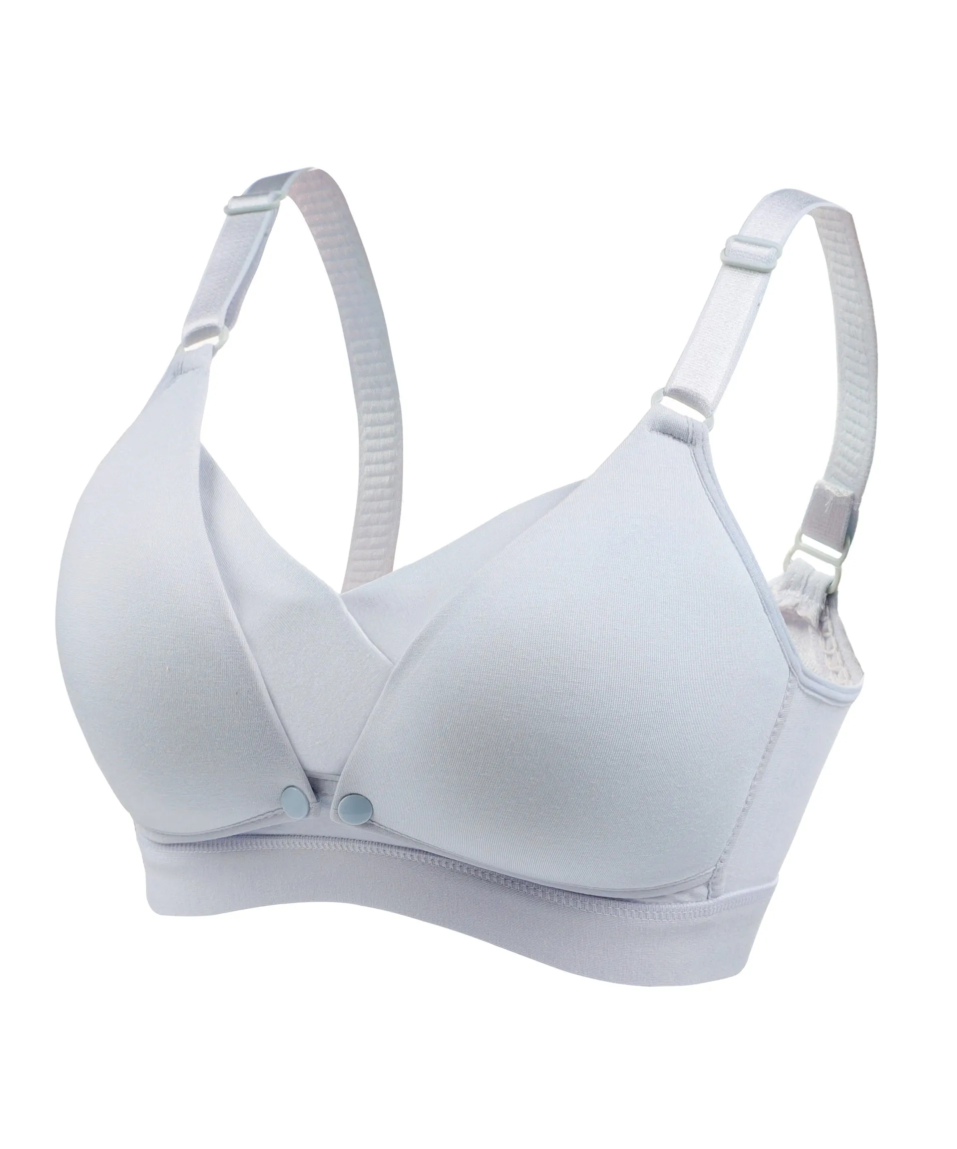 iLoveSIA Damen Still BH mit Knöpfe vorne ohne Bügel NB7051
