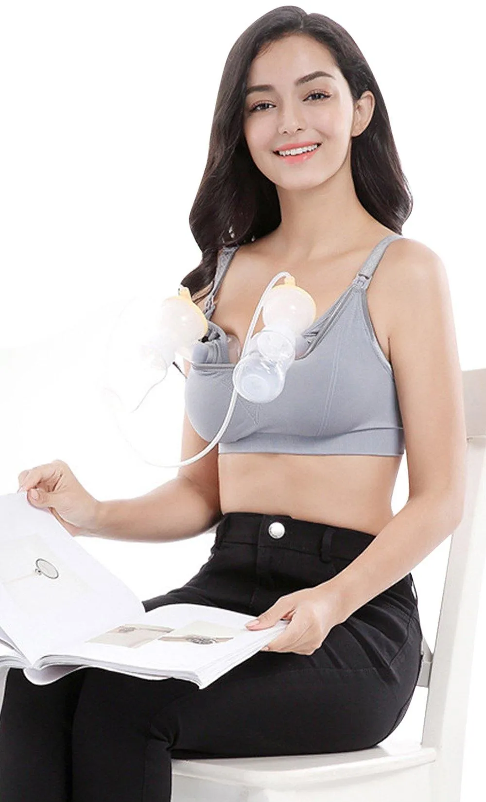 iLoveSIA Front Buckle Non-wire Nursing Bra