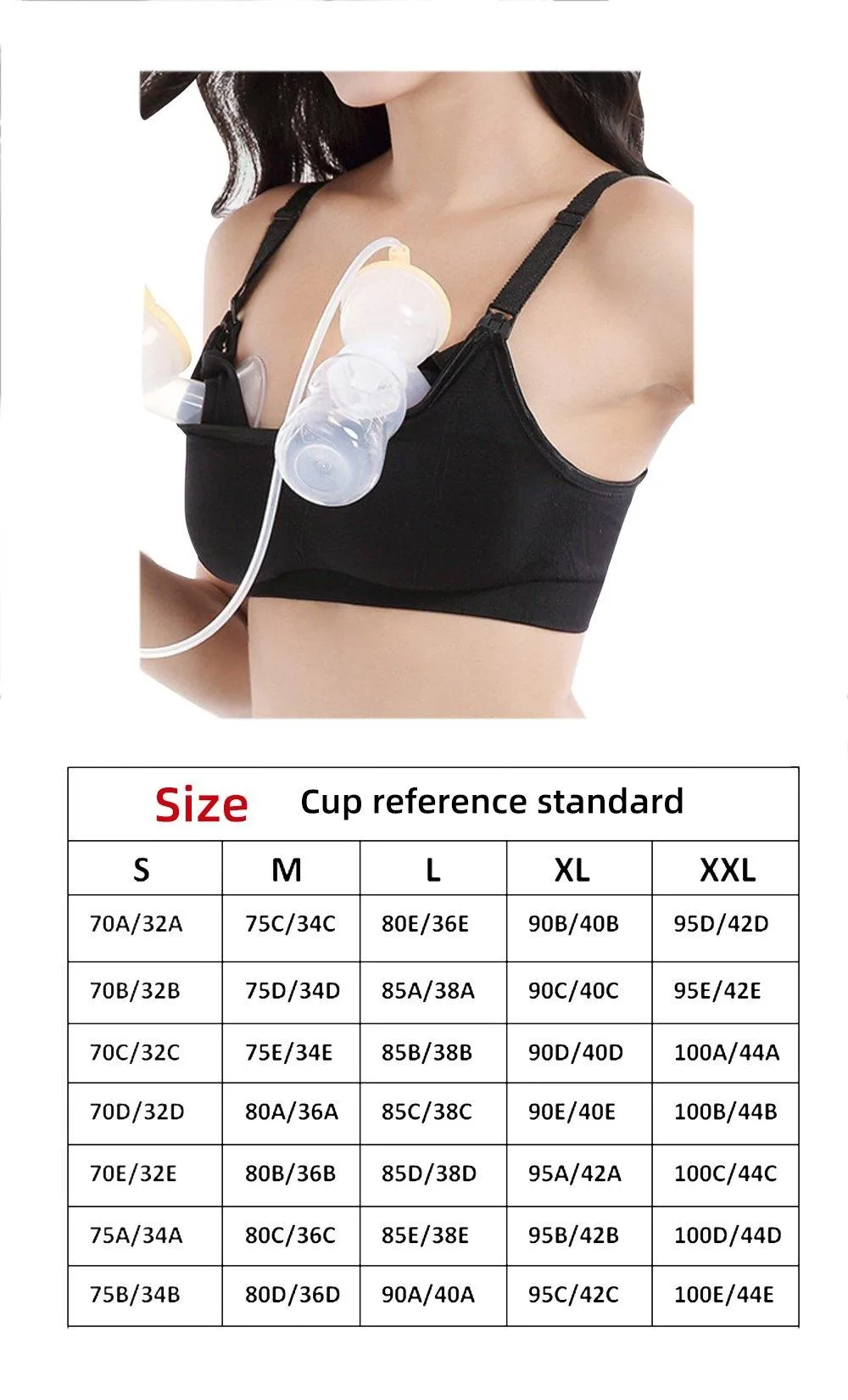 iLoveSIA Front Buckle Non-wire Nursing Bra