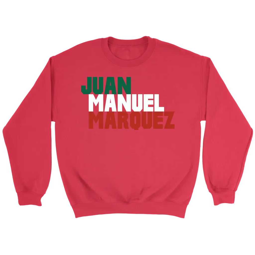 Juan Manuel Marquez BlockText Sweatshirt