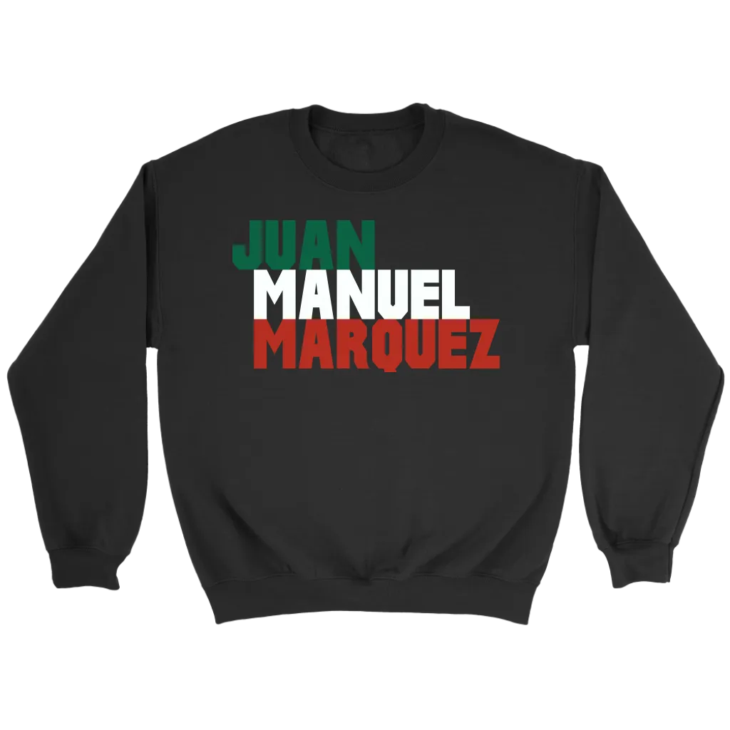 Juan Manuel Marquez BlockText Sweatshirt