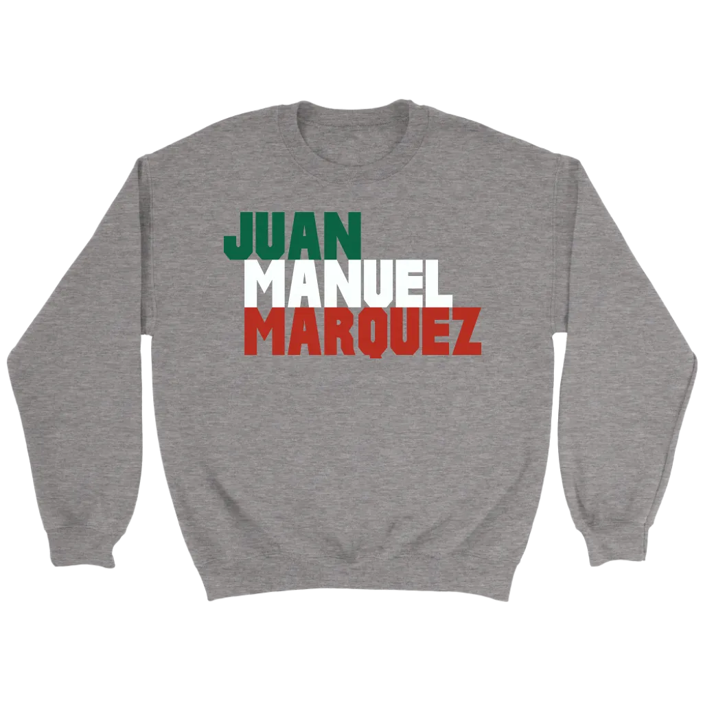 Juan Manuel Marquez BlockText Sweatshirt
