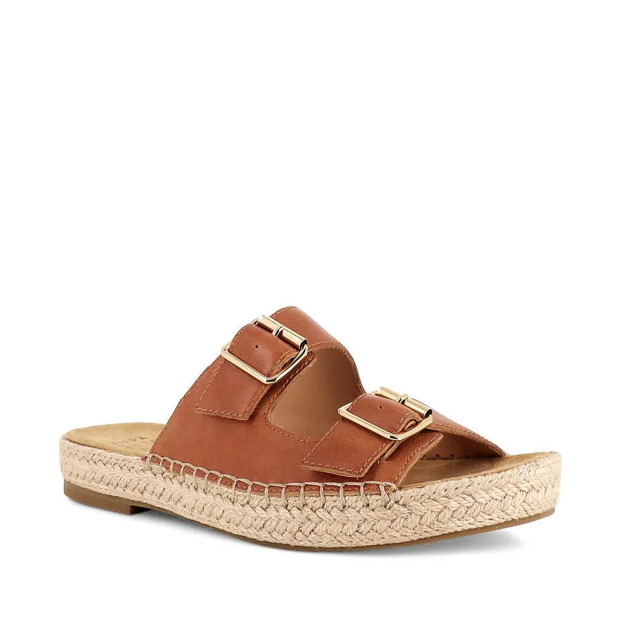 KAPILA W - TAN LEATHER