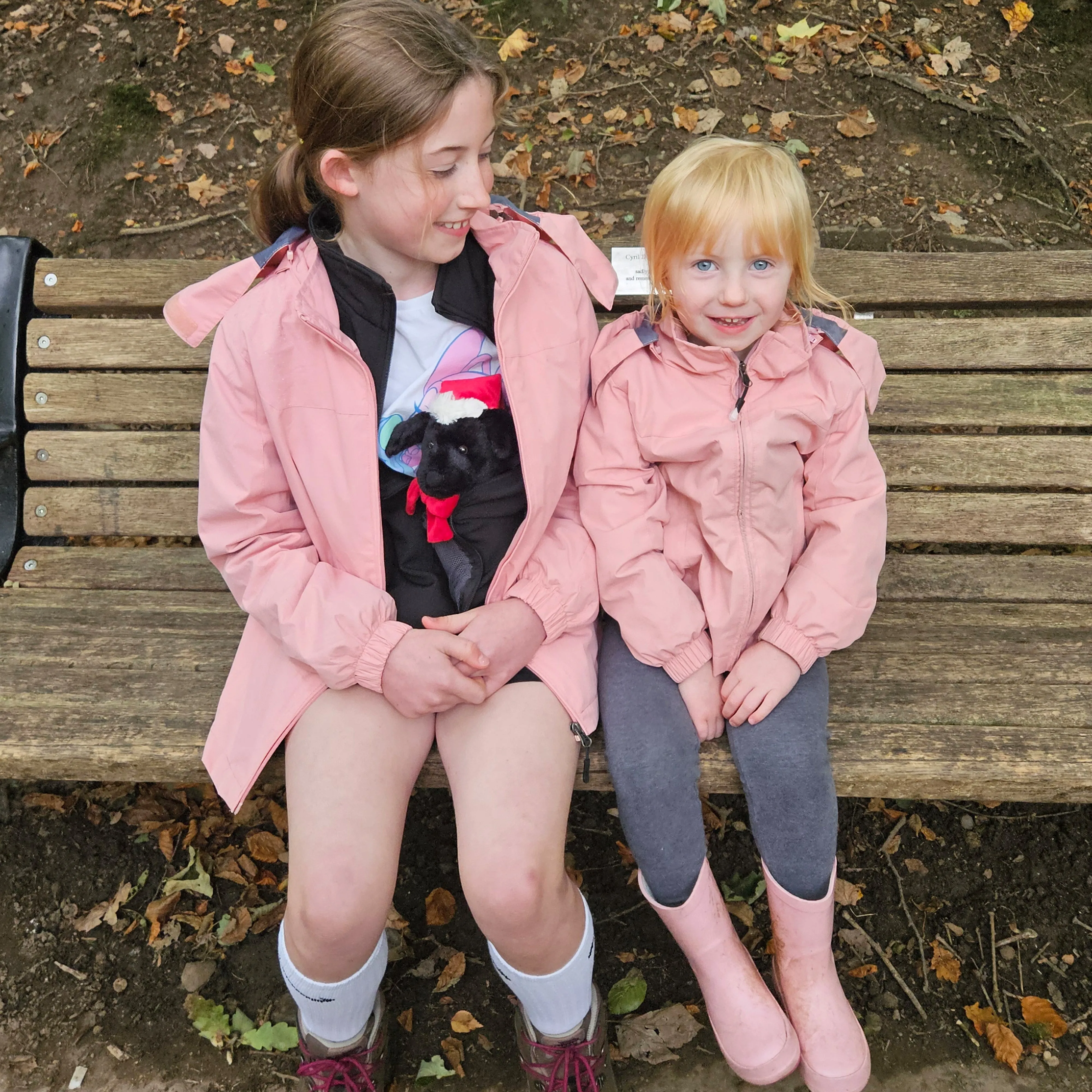 Kids Waterproof Rain Jacket - Navy