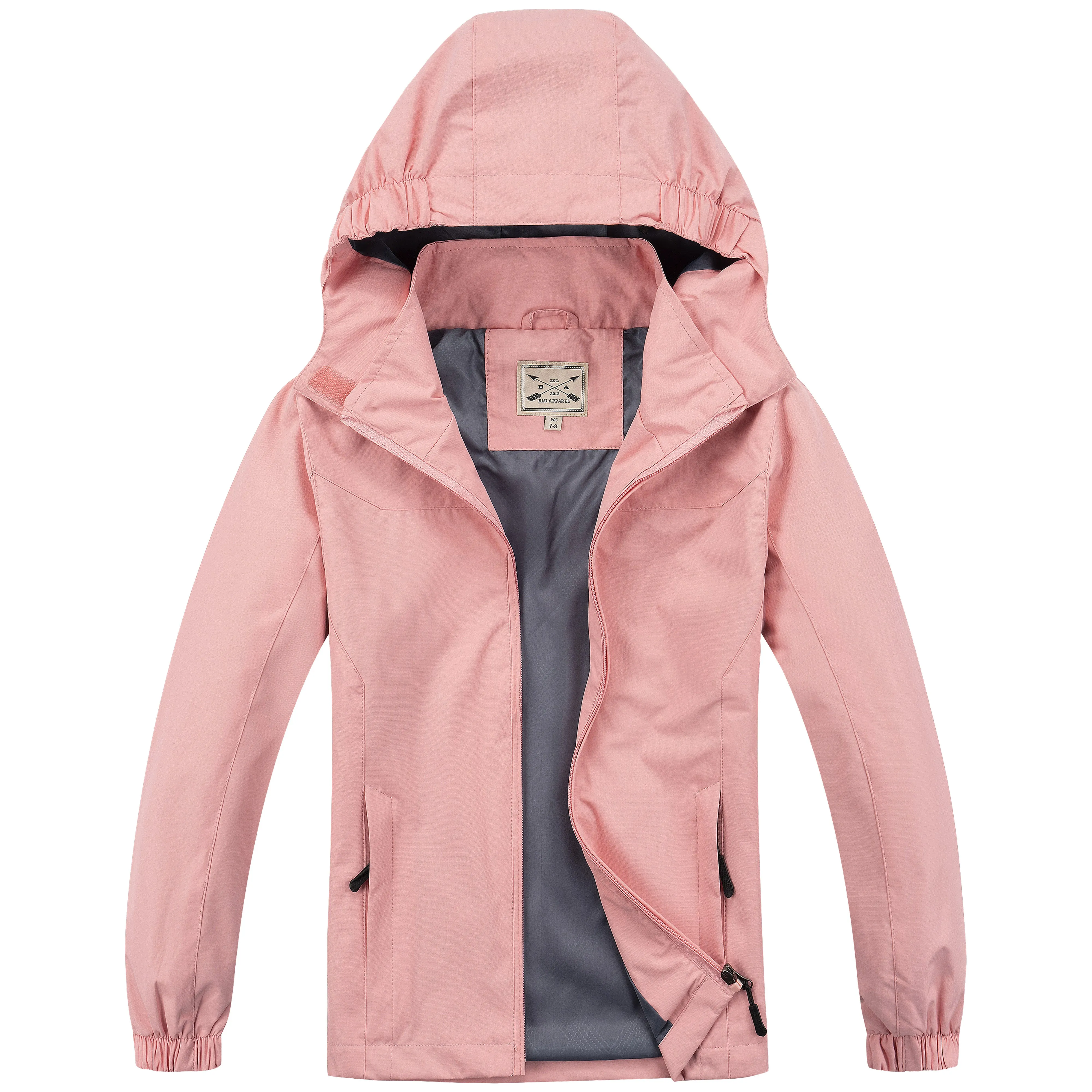 Kids Waterproof Rain Jacket - Navy