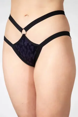 Killstar Wicked Game Bottoms - Plum