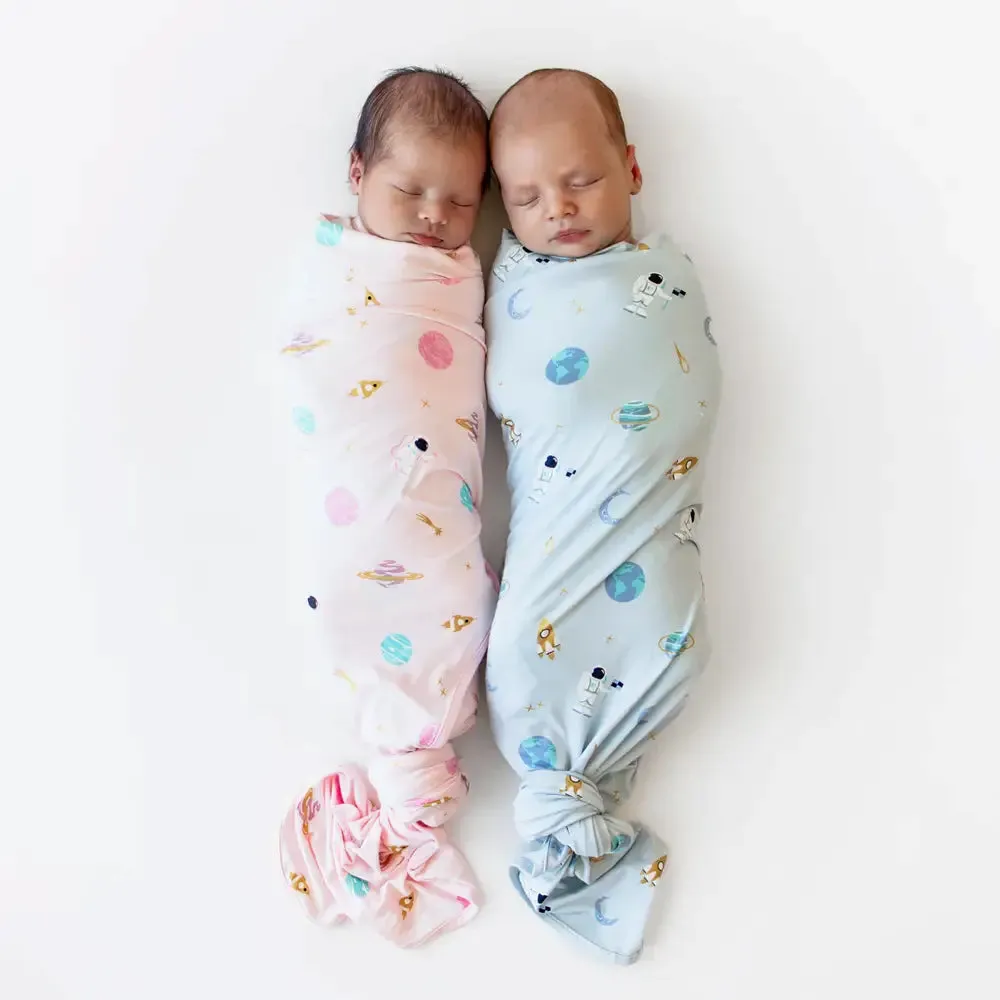 Kyte Baby Printed Swaddle Blanket in Sakura Space
