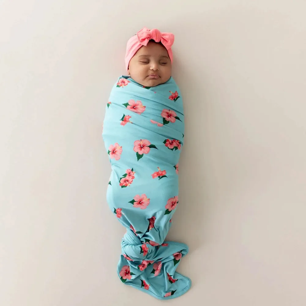 Kyte Baby Swaddle Blanket in Hibiscus