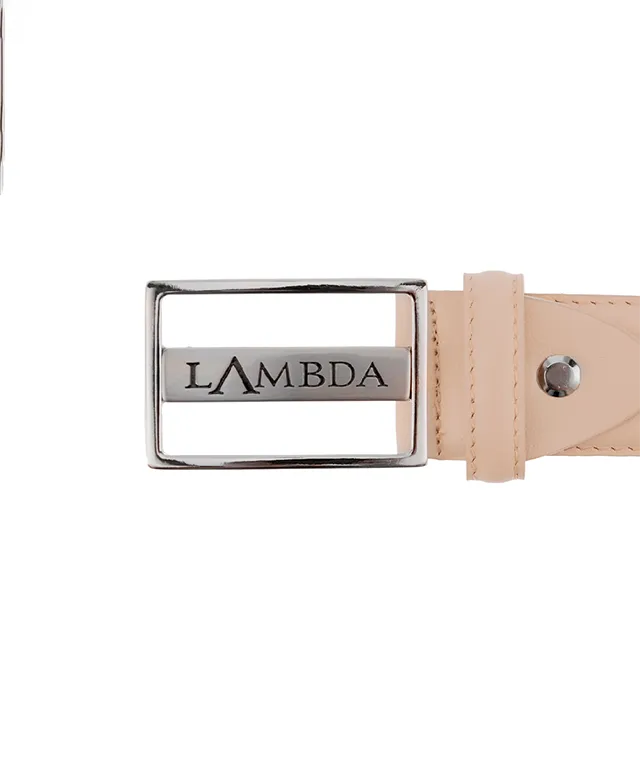 Lambda Valentina Women's Belt- Beige