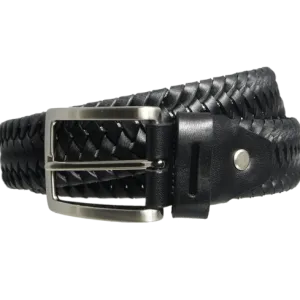 Leather Weave Belt