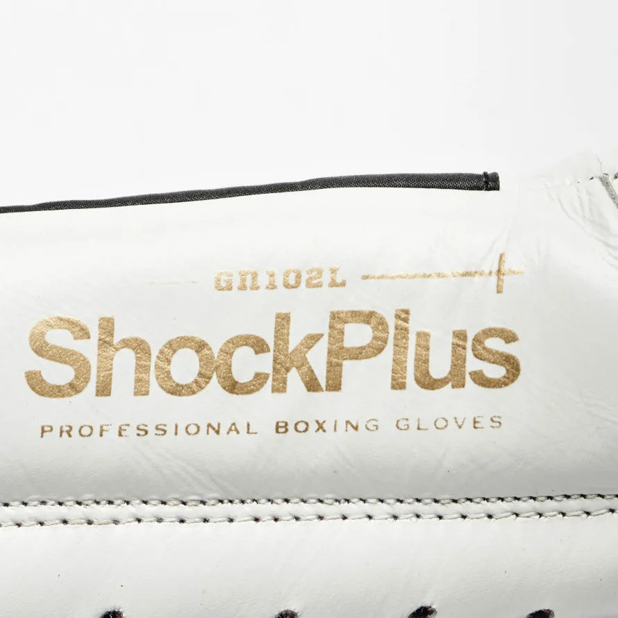 LEONE SHOCK PLUS BOXING GLOVES-WHITE