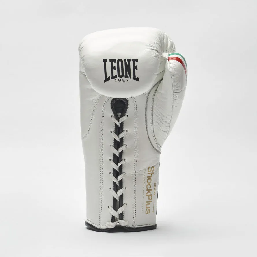 LEONE SHOCK PLUS BOXING GLOVES-WHITE