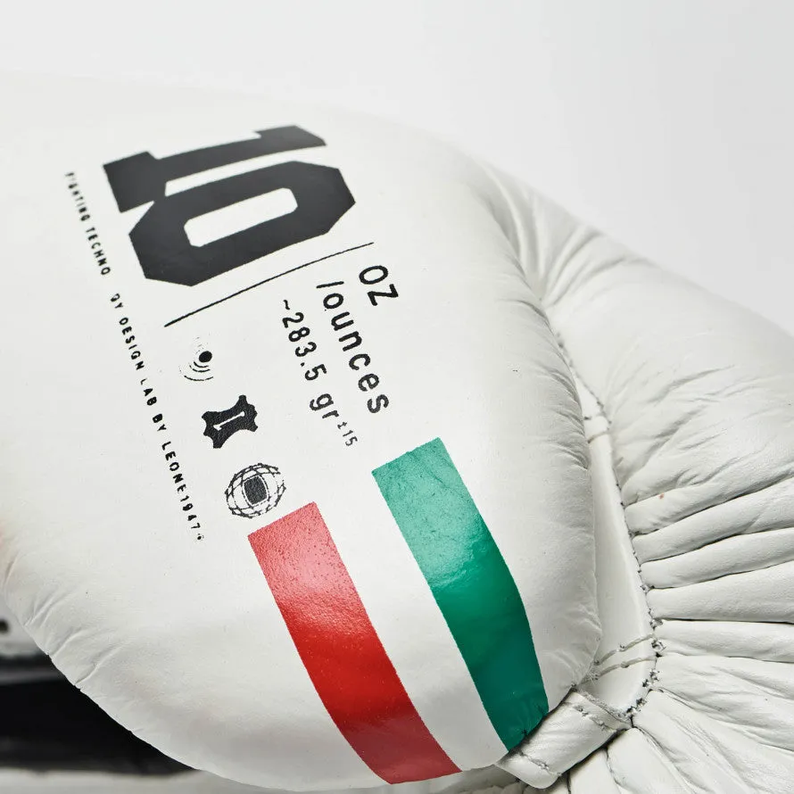 LEONE SHOCK PLUS BOXING GLOVES-WHITE