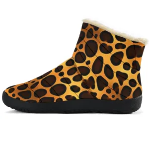 Leopard Cozy Winter Boots
