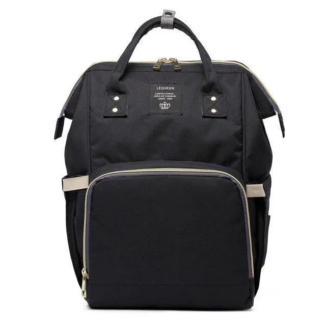 LeQueen Mommy Backpack Diaper Bag