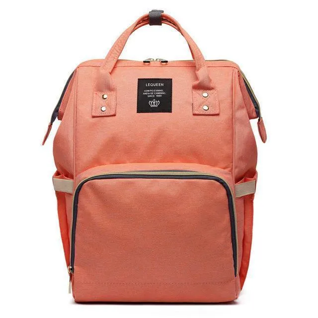 LeQueen Mommy Backpack Diaper Bag
