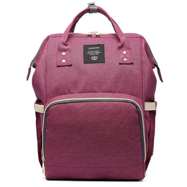 LeQueen Mommy Backpack Diaper Bag