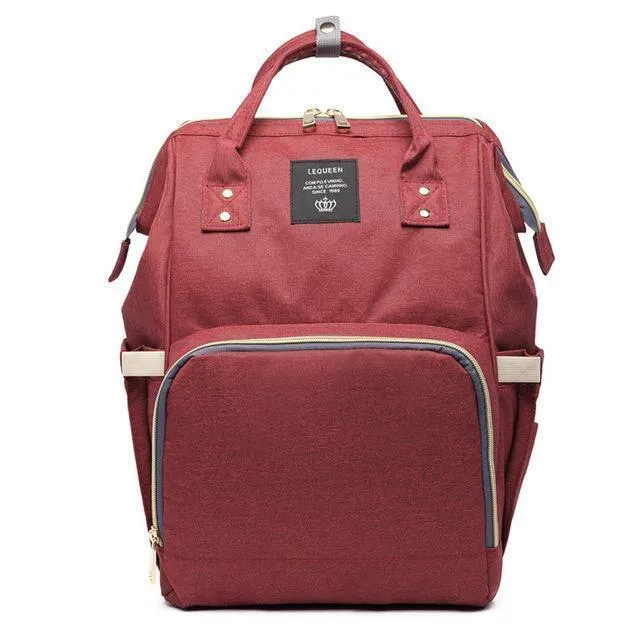 LeQueen Mommy Backpack Diaper Bag