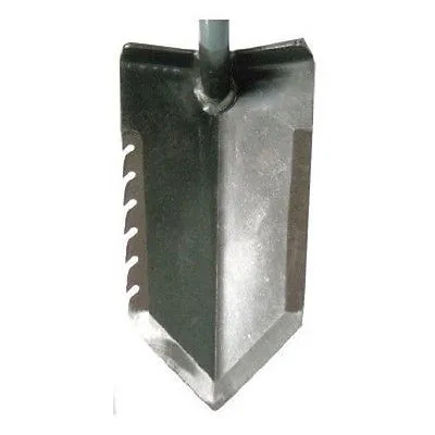 Lesche Mini Sampson 18" T-Handle Shovel w/ Serrated Edge and Leather Holster