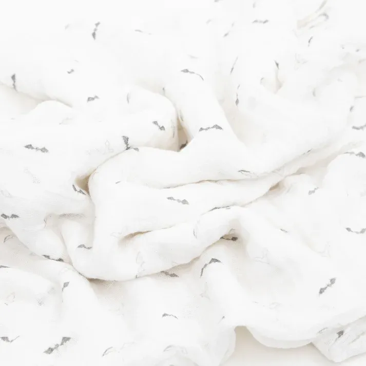 Little Unicorn Cotton Muslin Single Swaddle (Bats)